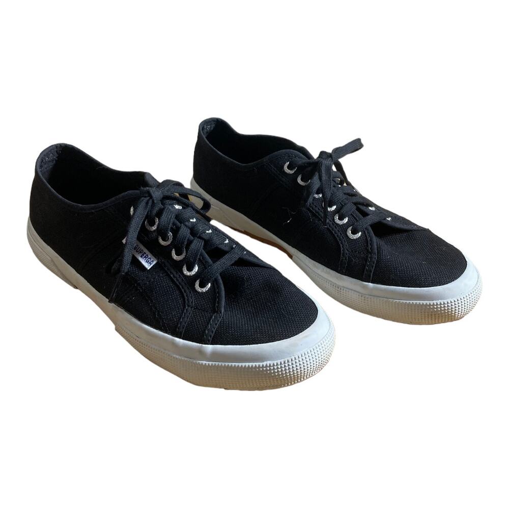 Superga Cotu Classic Women's Sneakers Black - Picture 3 of 9